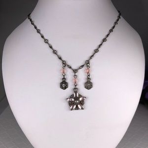 Antique Style Silver Necklace